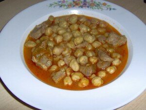 etli nohut yemegi