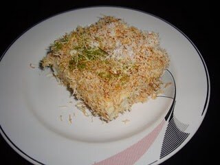 kremali kadayif tatlisi